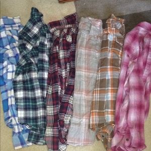 Plaid Long Sleeve Bundle